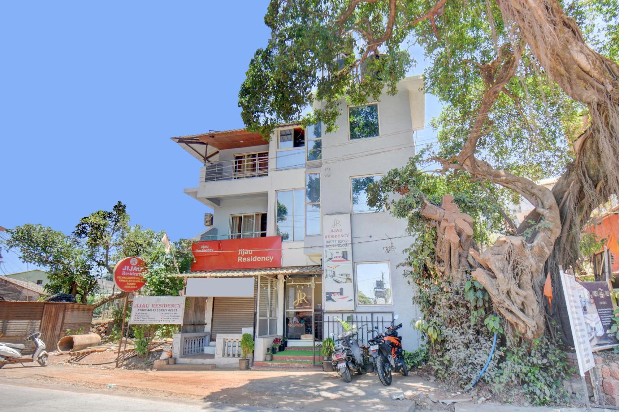 ホテル New Jijau Residency, マハバレシュワール エクステリア 写真